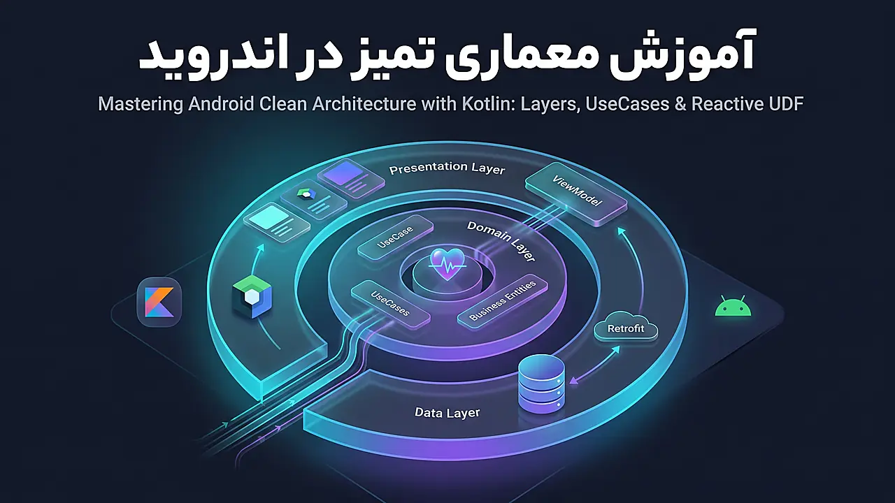 آموزش معماری تمیز در اندروید: راهنمای لایه بندی با کاتلین