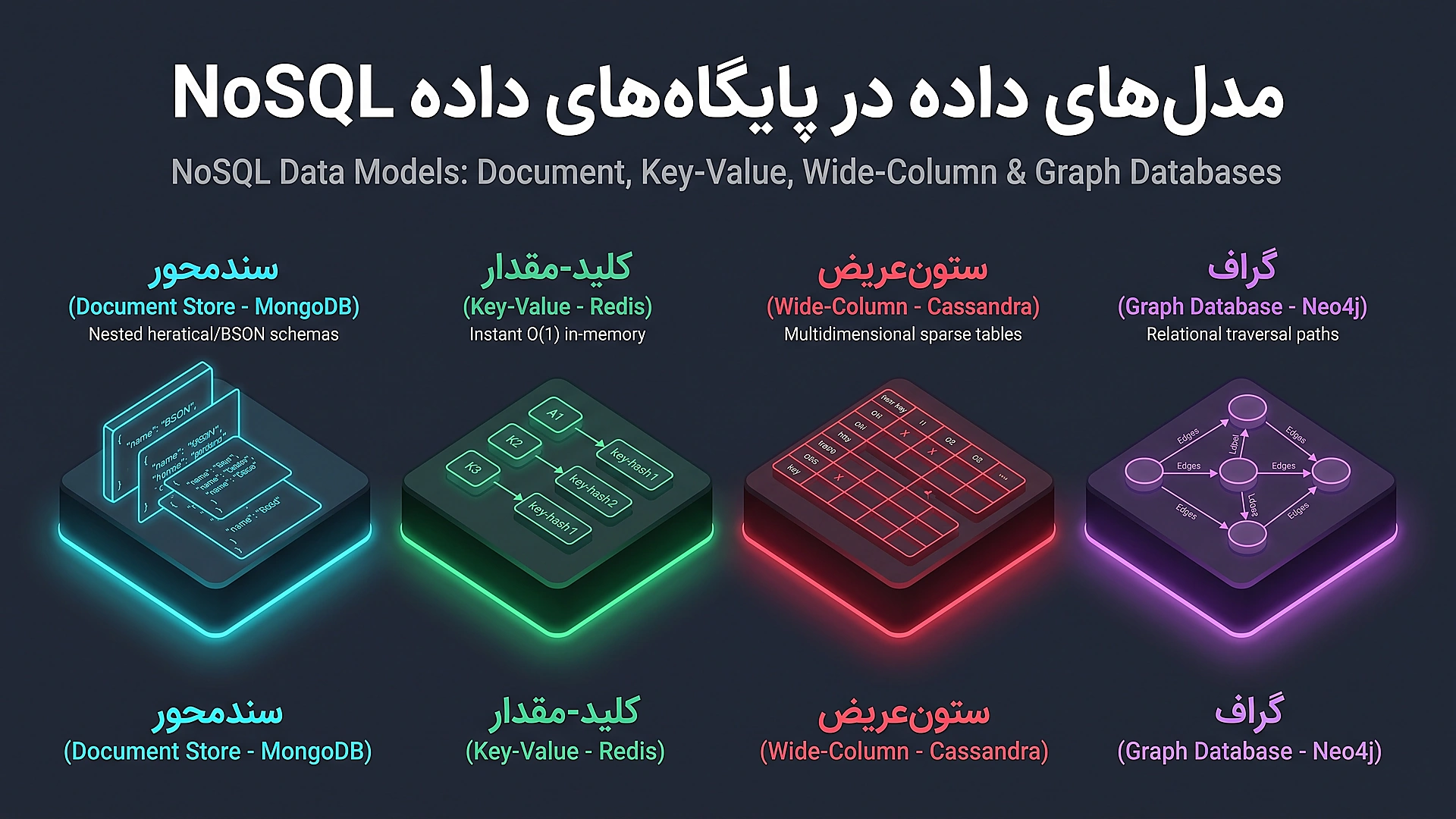 مدل‌های داده در پایگاه‌های داده NoSQL
